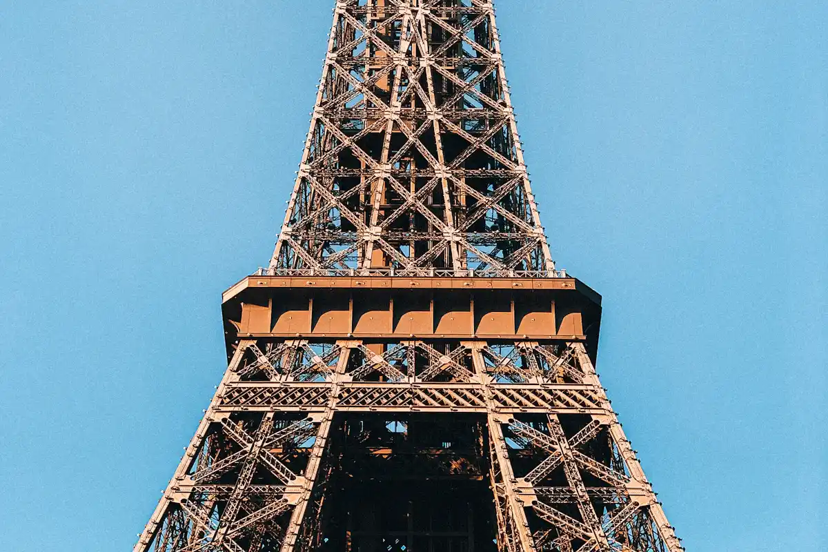 The Parisian Macaoのエッフェル塔レプリカの一部